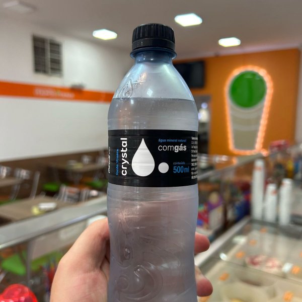 ÁGUA COM GÁS 500 ML