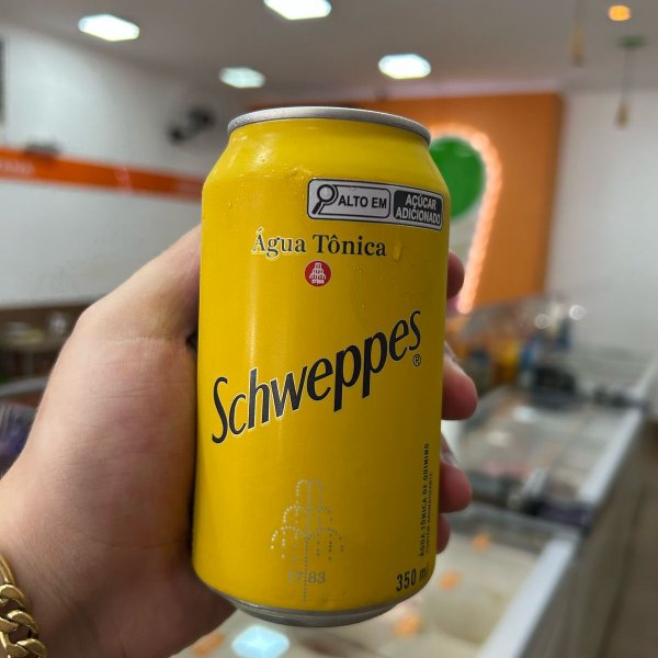 SCHWEPPES TÔNICA LATA 350 ML